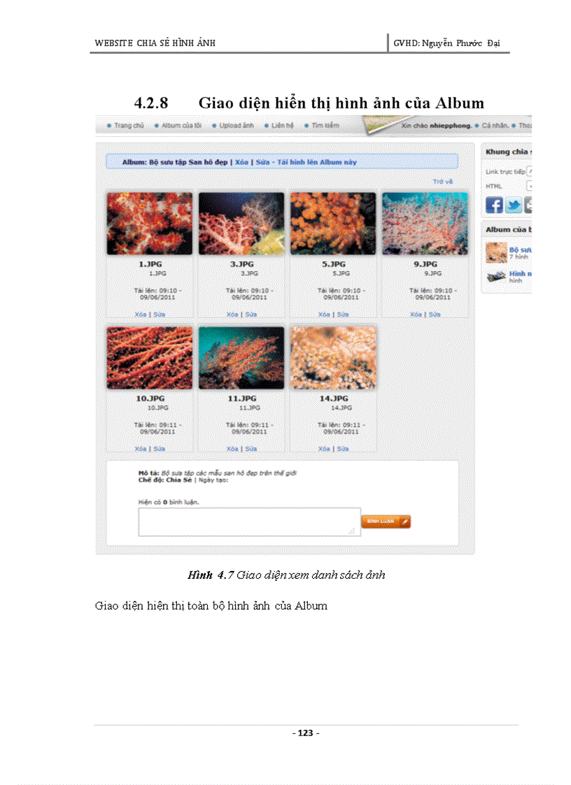 image for page Xây dựng website chia sẻ hình ảnh