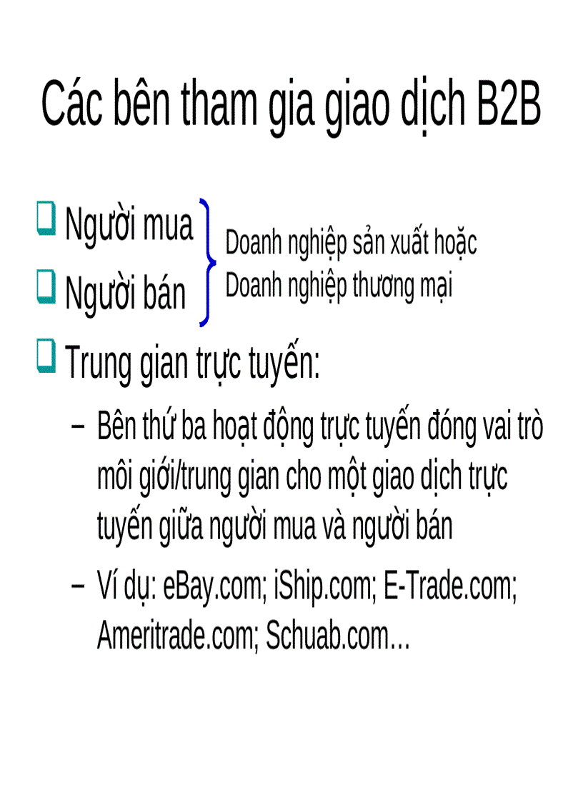 image for page Giao dịch thương mại điện tử B2C