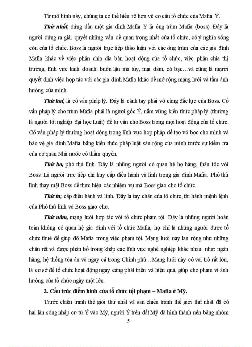 image for page Tổ chức tội phạm Mafia ở Mỹ