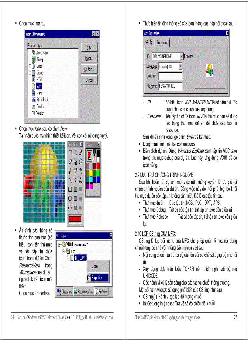 image for page Lập trình Windows với MFC Visual C 6 0 NXB Thống kê