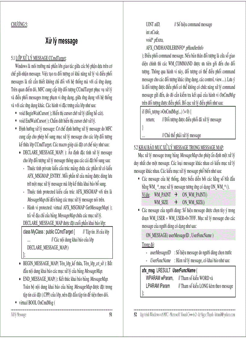 image for page Lập trình Windows với MFC Visual C 6 0 NXB Thống kê