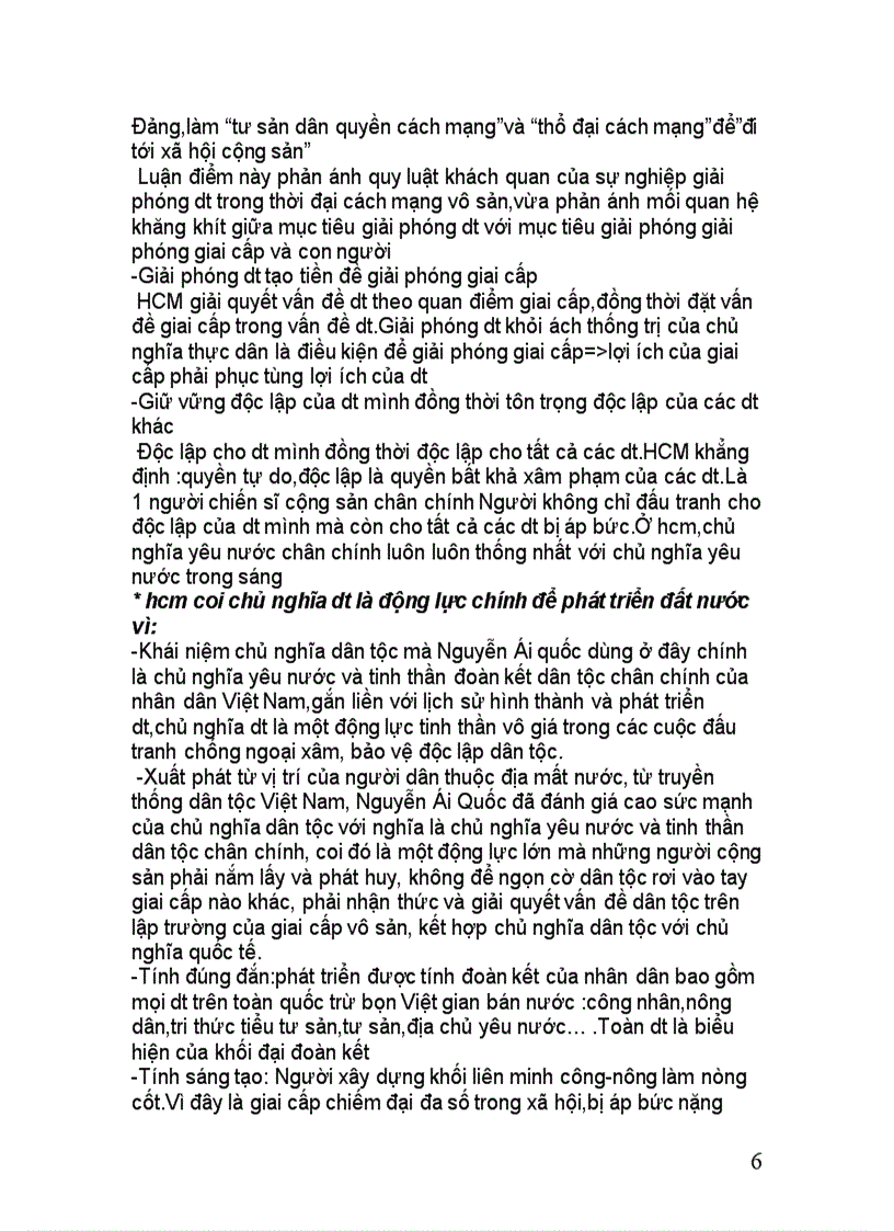 image for page Trả lời các câu hỏi thường gặp trong đề thi tư tưởng Hồ Chí Minh