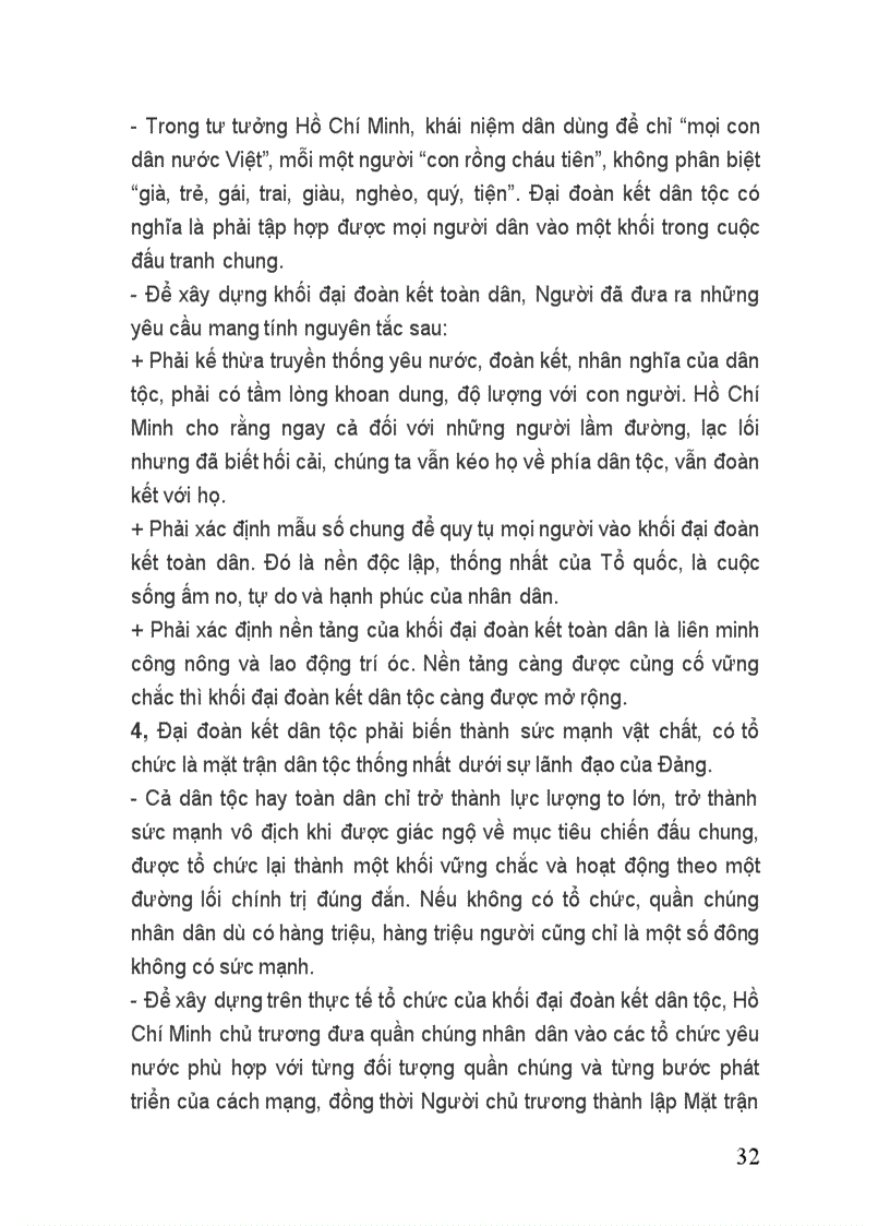 image for page Trả lời các câu hỏi thường gặp trong đề thi tư tưởng Hồ Chí Minh