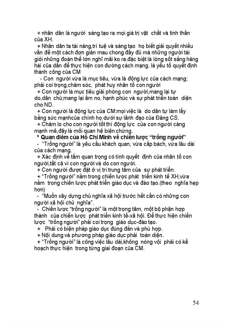 image for page Trả lời các câu hỏi thường gặp trong đề thi tư tưởng Hồ Chí Minh