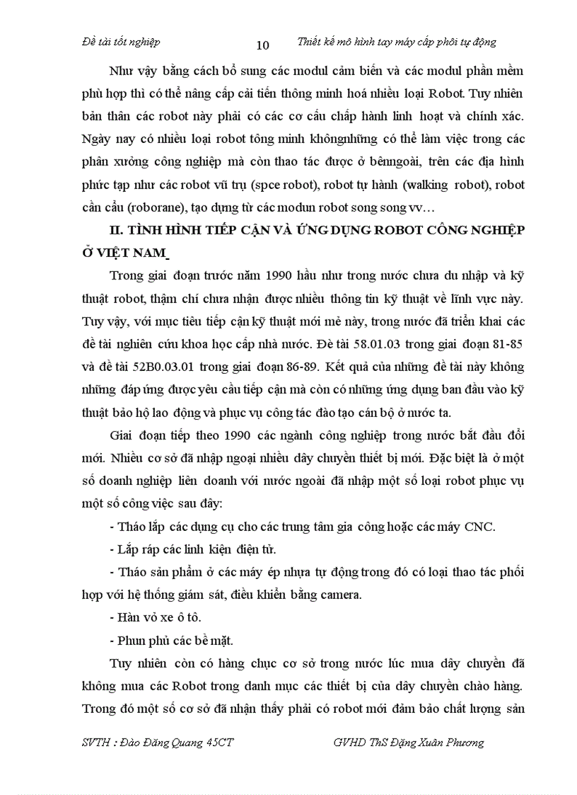 image for page Thiết kế mô hình robot cấp phôi tự động