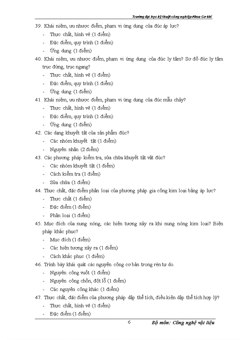 image for page Hướng dẫn trả lời các câu hỏi ôn tập các quá trình gia công cơ khí