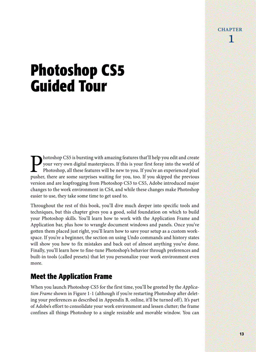 image for page Photoshop CS5 The Missing Manual
