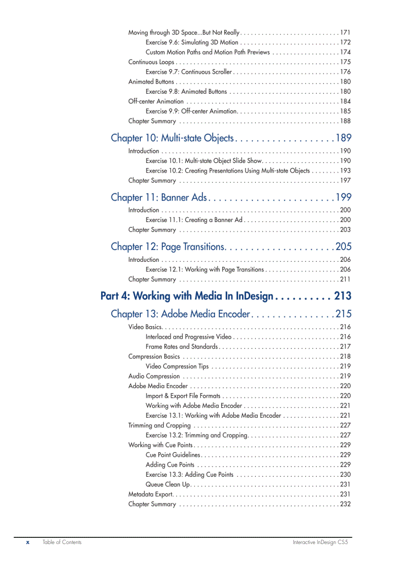 image for page Interactive InDesign CS5 Publisher Focal Press