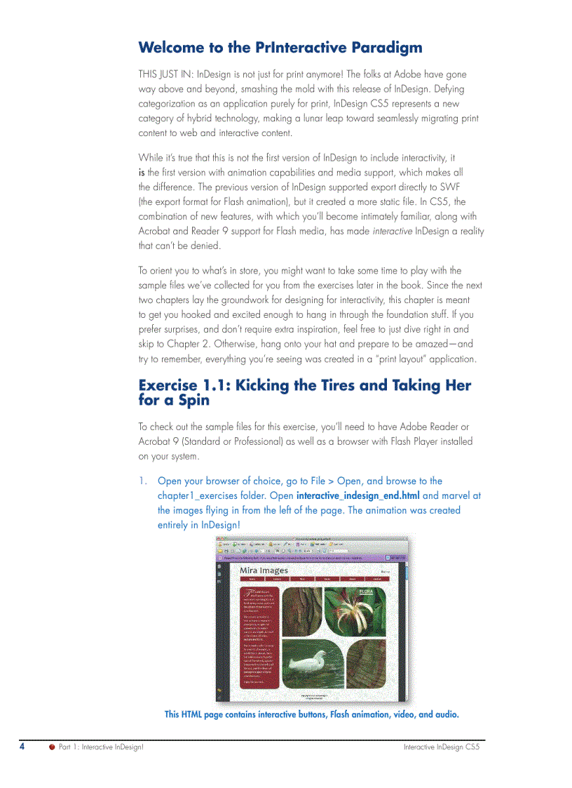image for page Interactive InDesign CS5 Publisher Focal Press