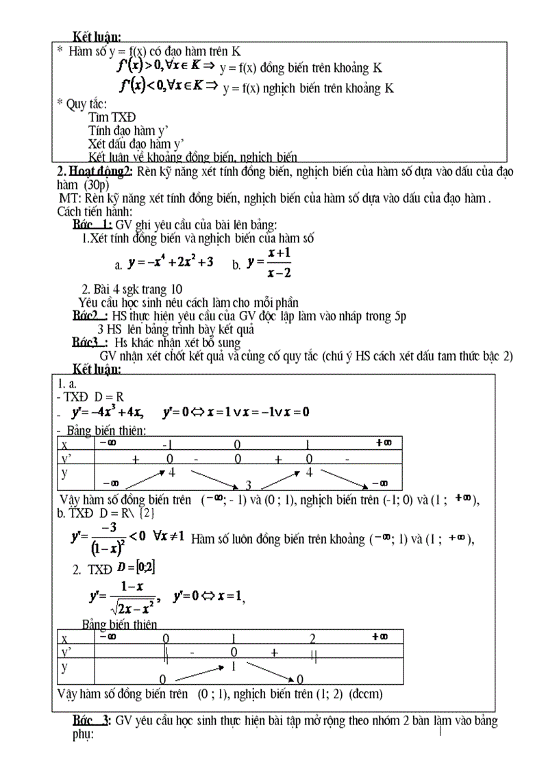 image for page Chủ đề 1 Một số bài toán về đồ thị hàm số 4 tiết