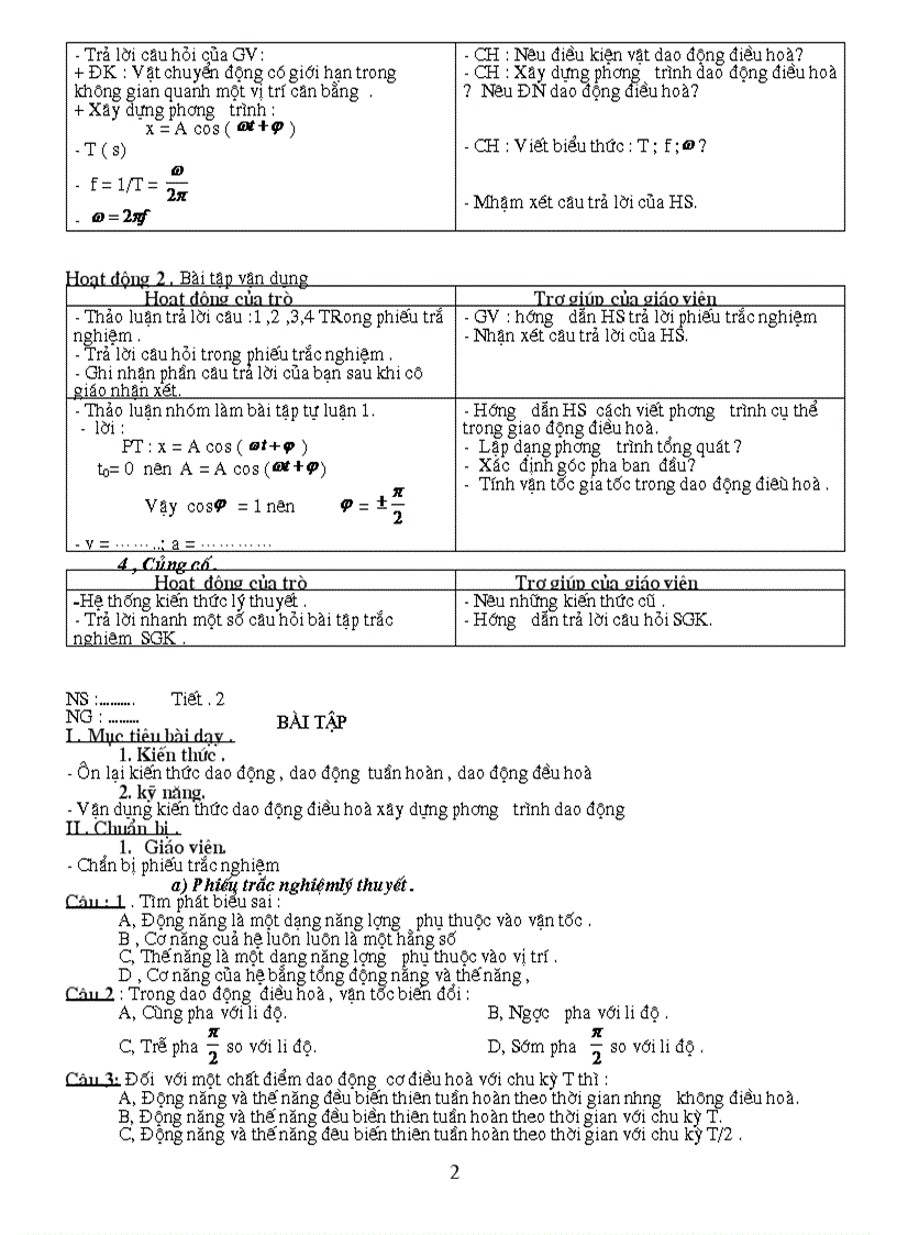 image for page Giáo án tự chọn 12 chuẩn