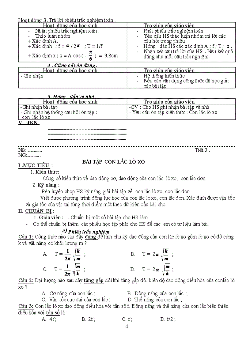 image for page Giáo án tự chọn 12 chuẩn