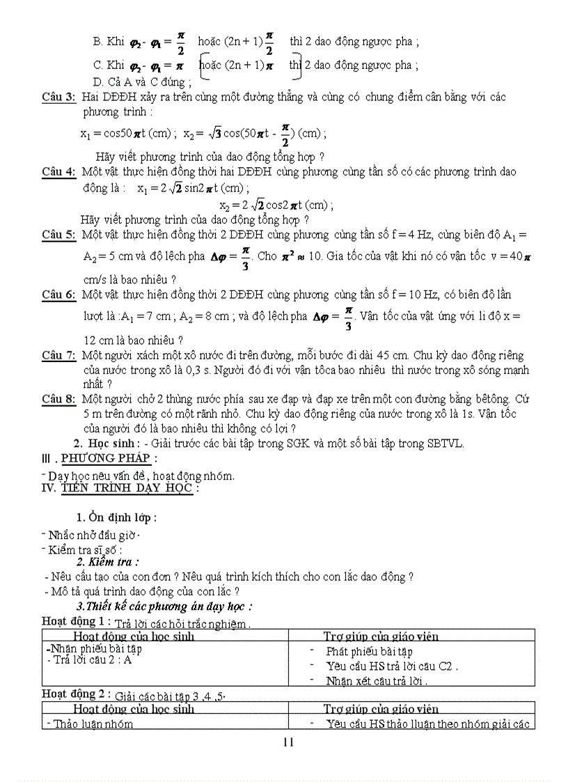 image for page Giáo án tự chọn 12 chuẩn