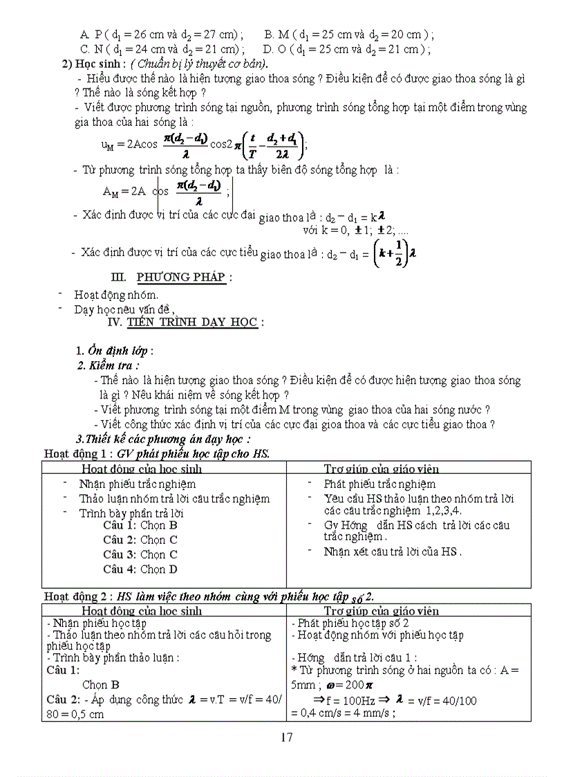 image for page Giáo án tự chọn 12 chuẩn