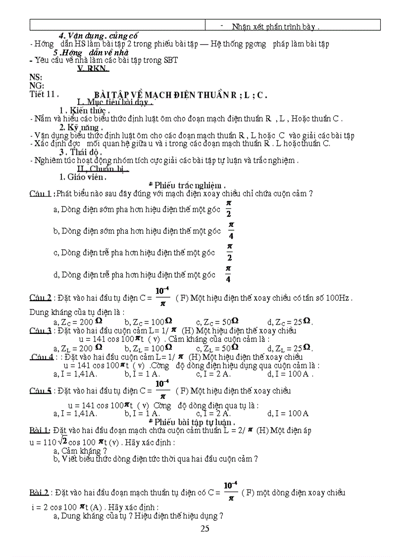 image for page Giáo án tự chọn 12 chuẩn