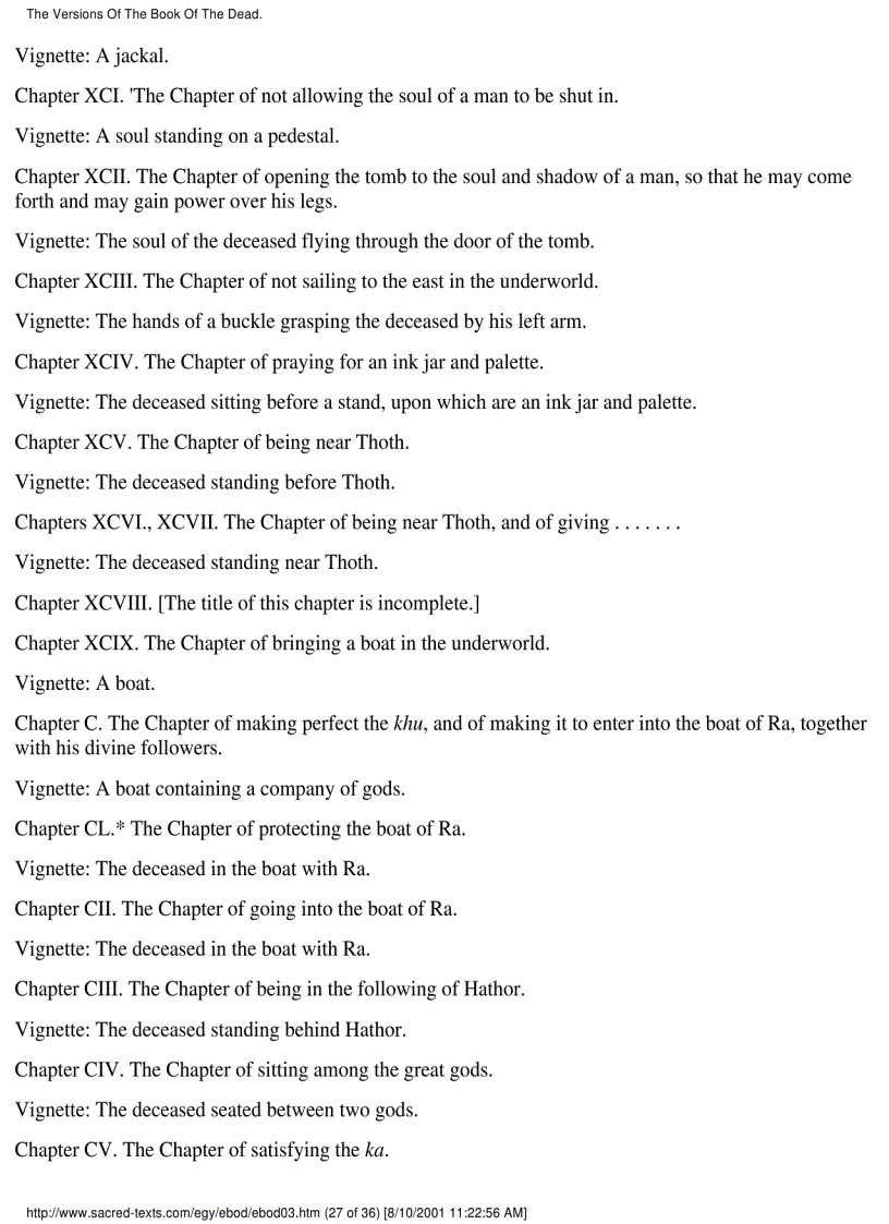 image for page Ebook The Egyptian Book Of The Dead