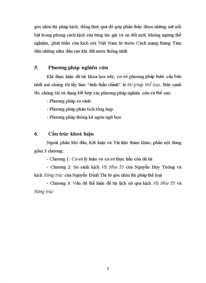 image for page So sánh kịch Vũ Như Tô của Nguyễn Huy Tưởng và kịch Rừng trúc của Nguyễn Đình Thi từ góc nhìn thi pháp thể loại