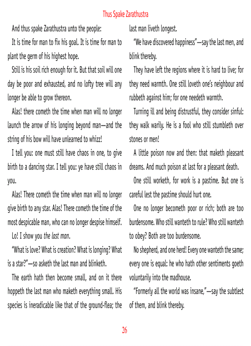 image for page Ebook Thus spoke zarathustra Friedrich Nietzsche