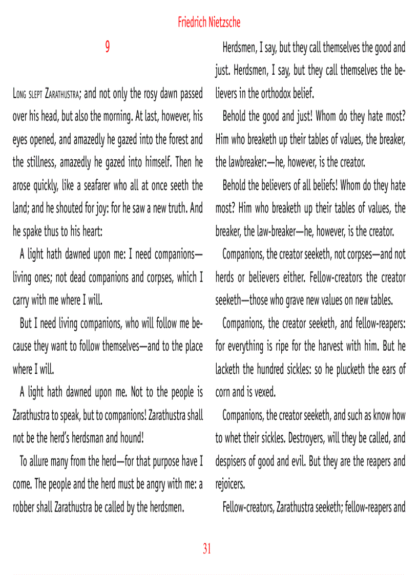 image for page Ebook Thus spoke zarathustra Friedrich Nietzsche