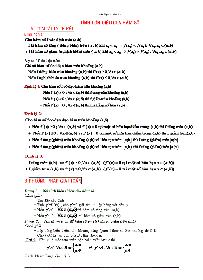 image for page Ôn tập giải tích 12 năm 2011