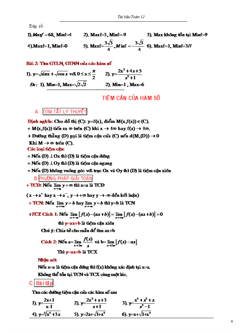 image for page Ôn tập giải tích 12 năm 2011
