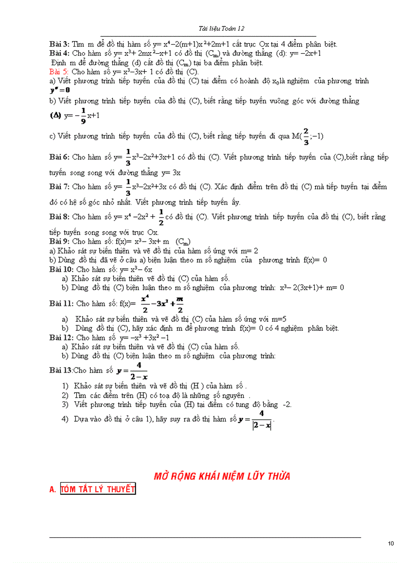 image for page Ôn tập giải tích 12 năm 2011