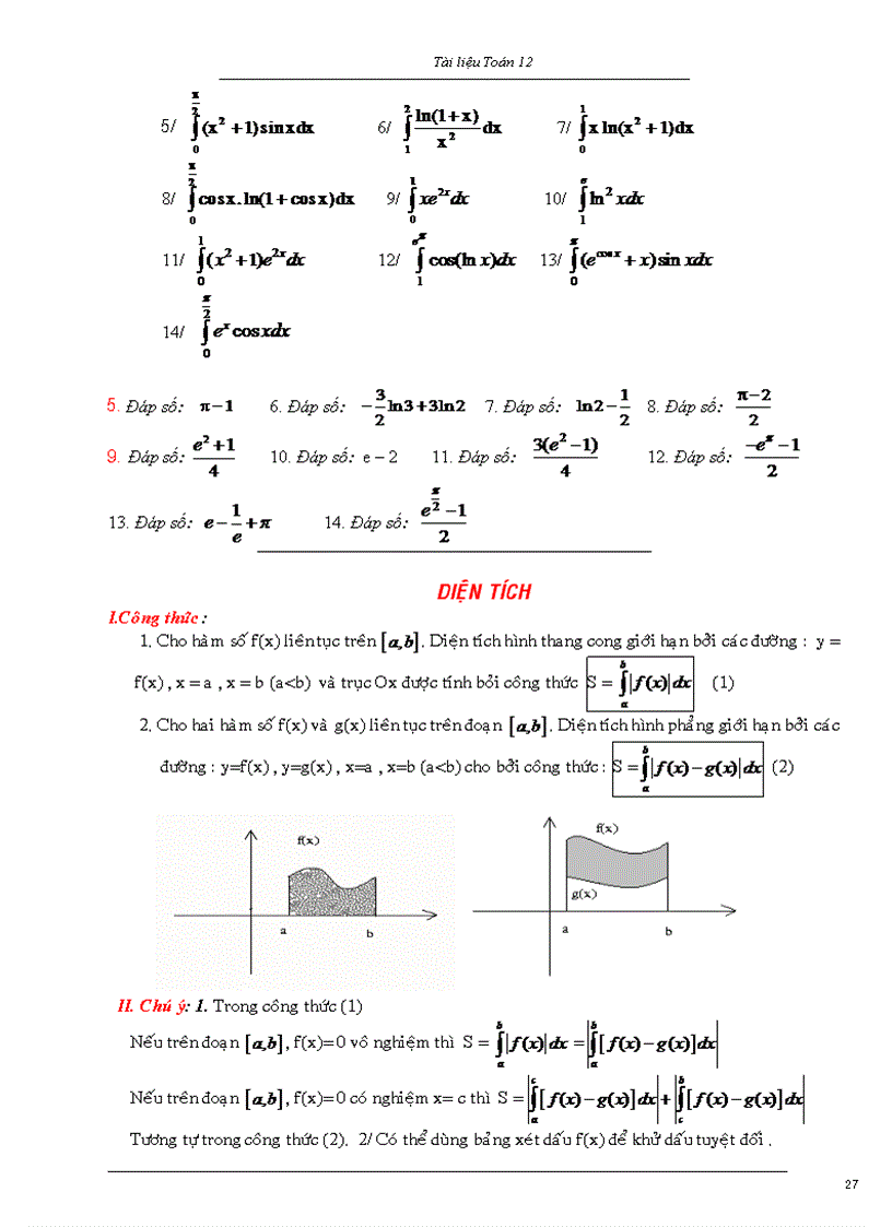 image for page Ôn tập giải tích 12 năm 2011