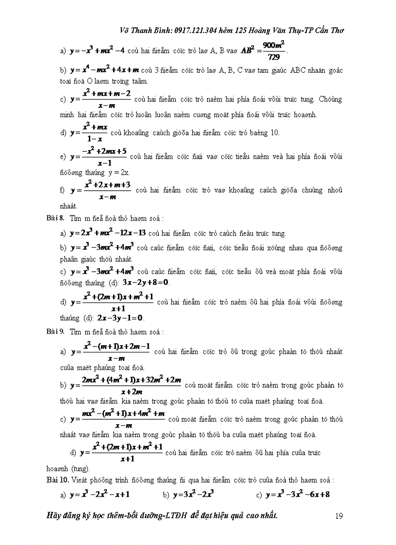 image for page Bài giảng khảo sát hàm số hay