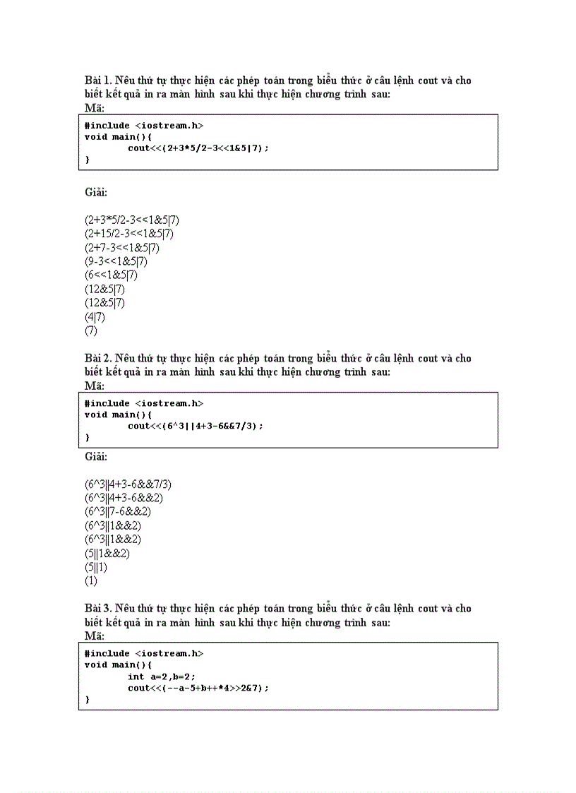 image for page Đáp án các bài tập C 1