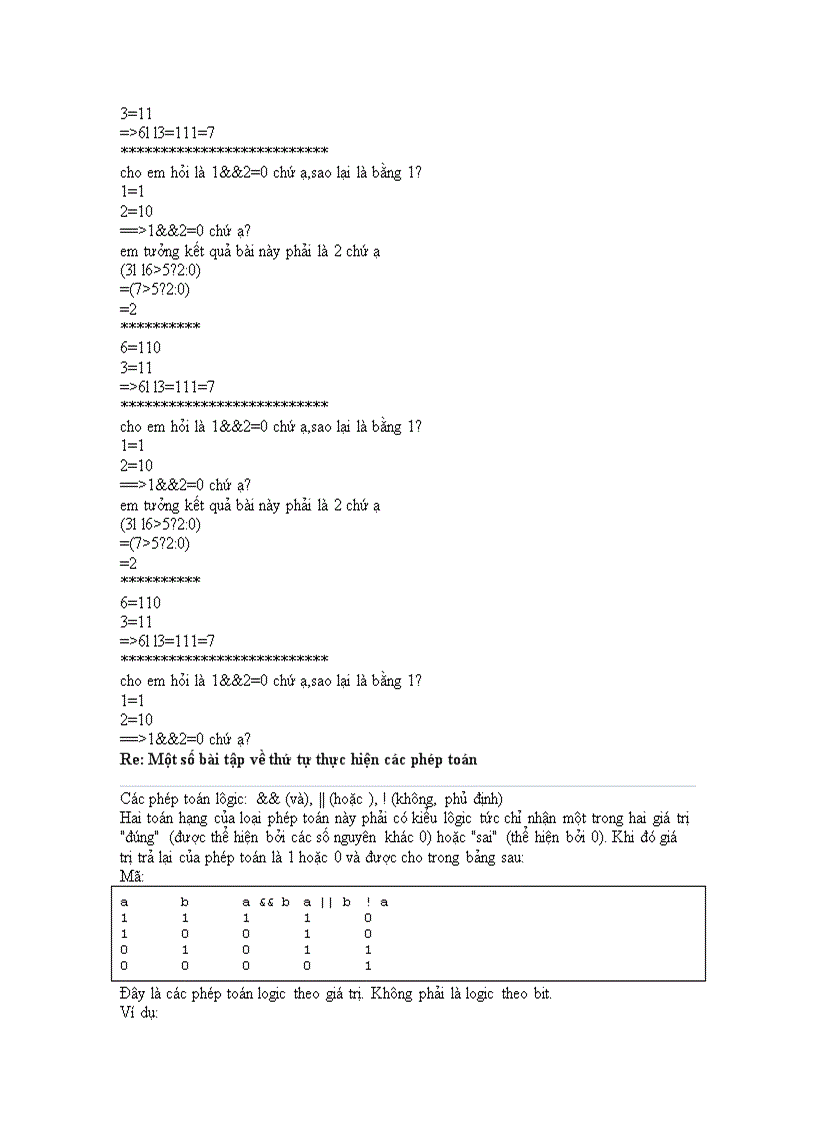 image for page Đáp án các bài tập C 1