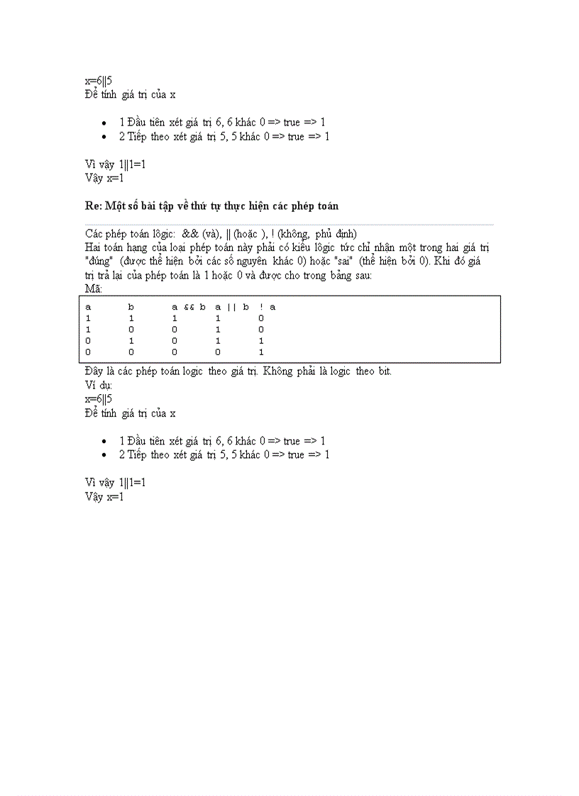 image for page Đáp án các bài tập C 1