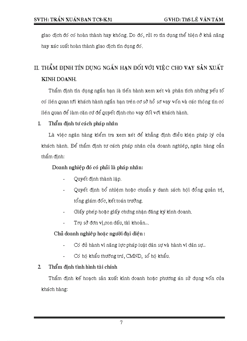 image for page Quy trình nghiệp vụ tín dụng doanh nghiệp tại NHNo PTNT chin hánh Tây Sài Gòn