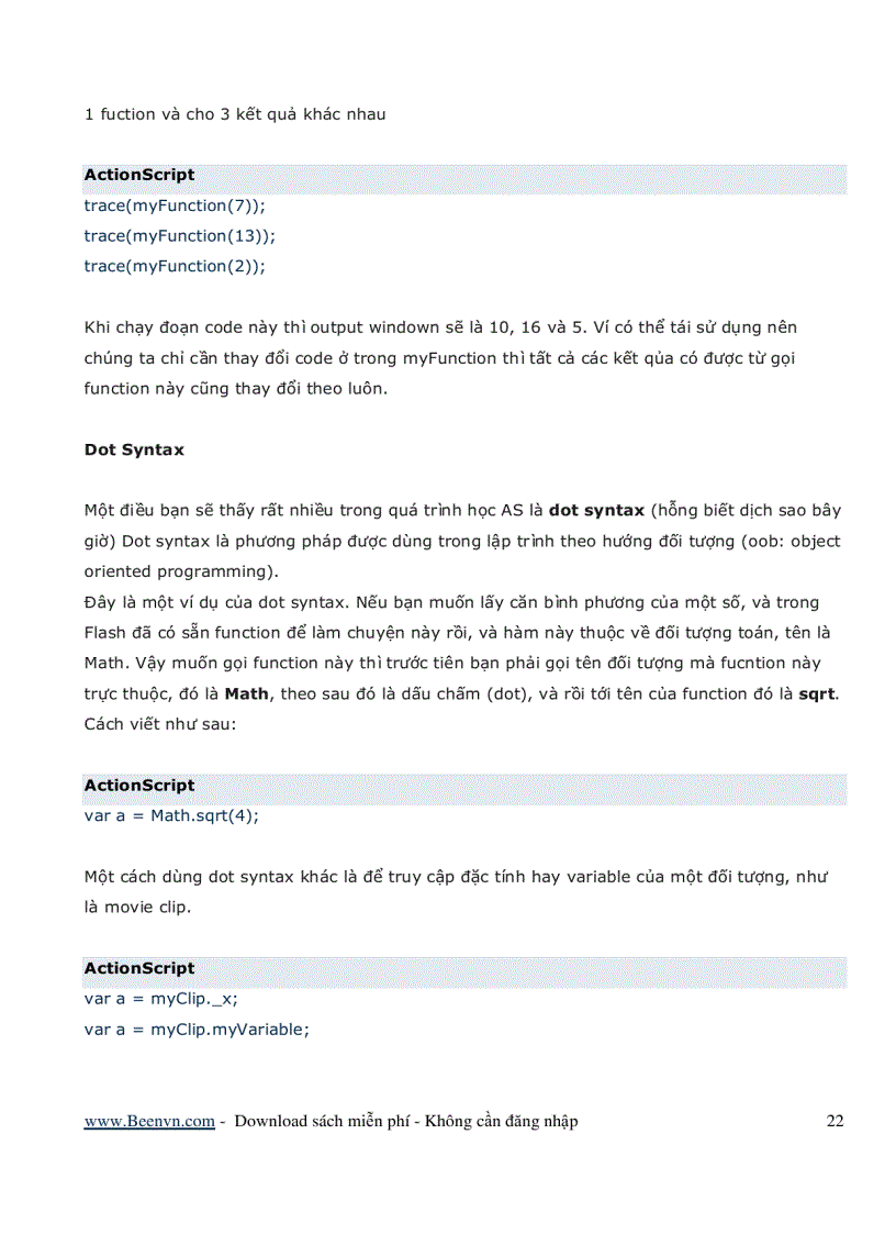 image for page 24 giờ học lập trình Action Script trong Flash