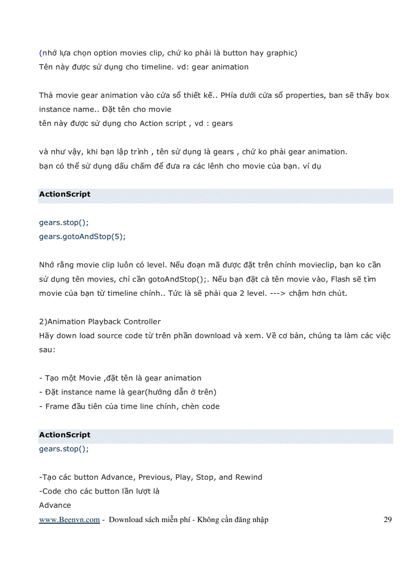 image for page 24 giờ học lập trình Action Script trong Flash