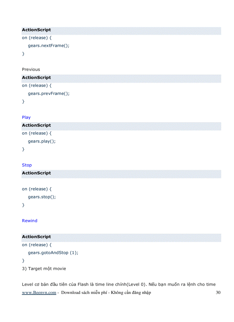 image for page 24 giờ học lập trình Action Script trong Flash