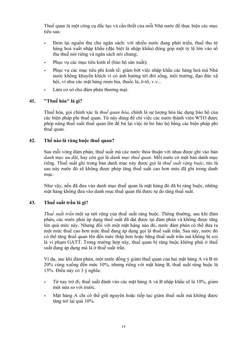 image for page Những câu hỏi thường gặp về WTO