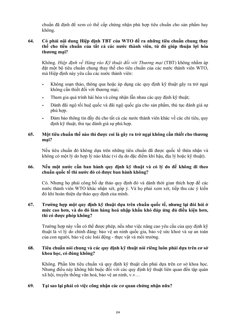 image for page Những câu hỏi thường gặp về WTO