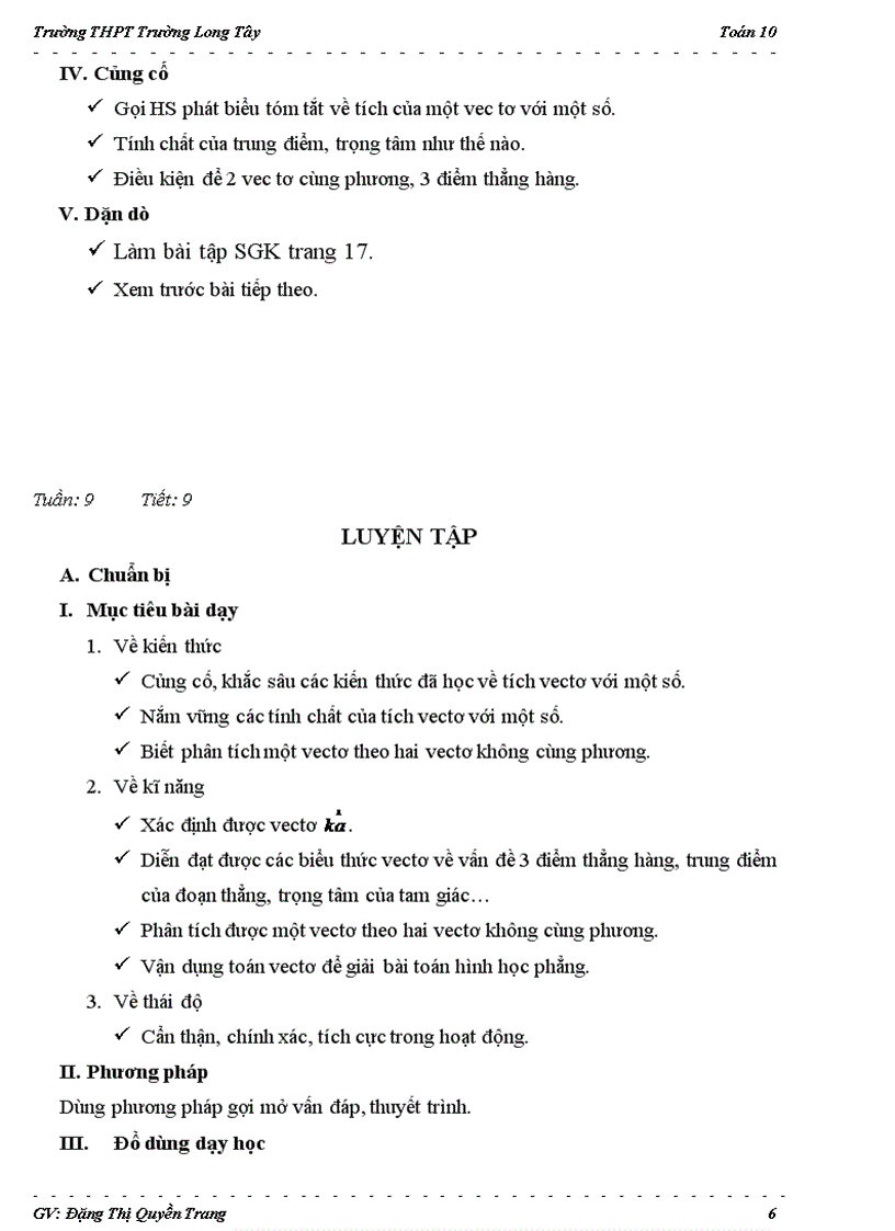 image for page Tổng và hiệu của hai vectơ