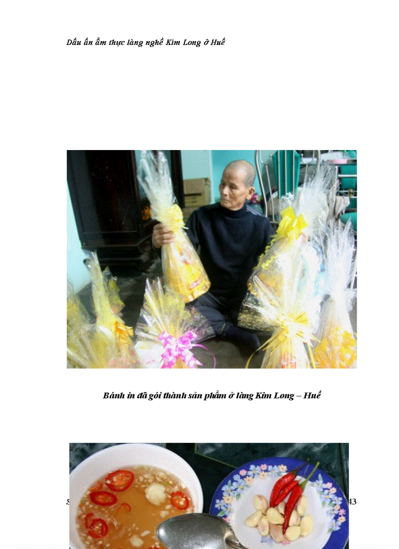 image for page Dấu ấn ẩm thực của làng nghề Kim Long ở Huế