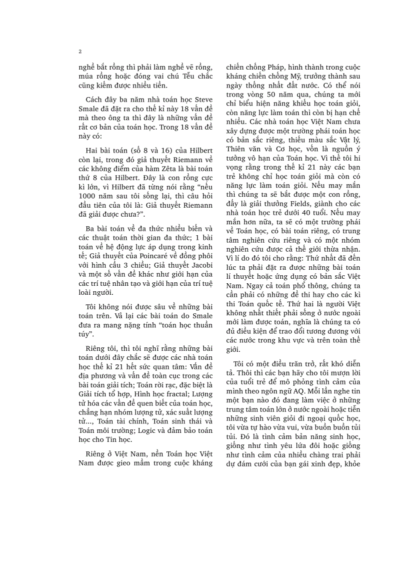 image for page Bắt Rồng một bài viết hay về toán học