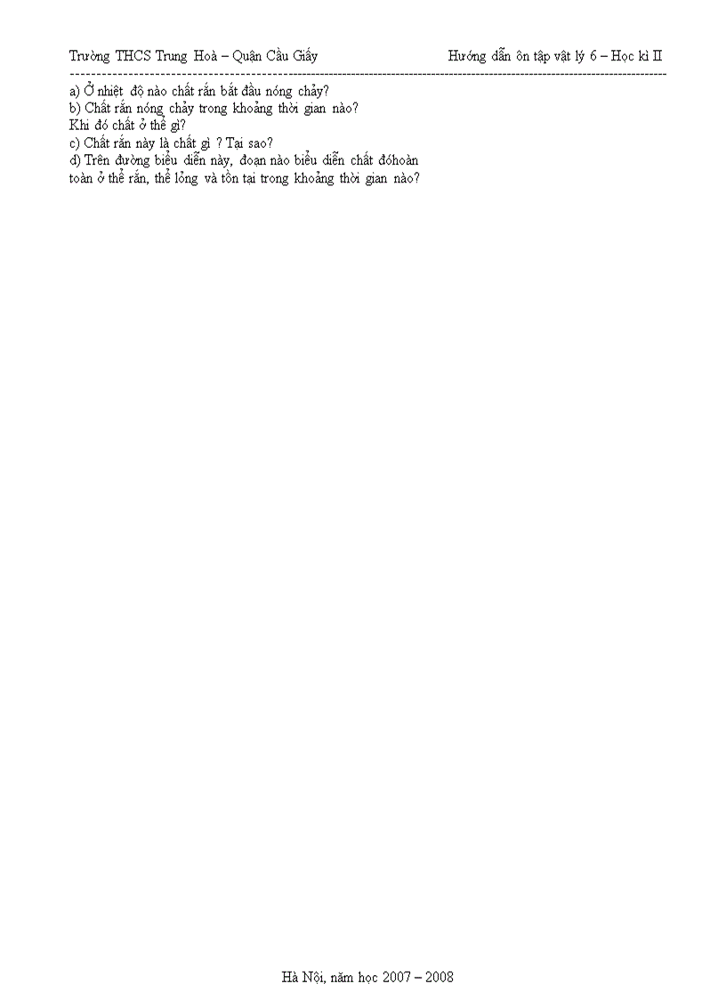 image for page Ôn tập Vật lý 6 HKII