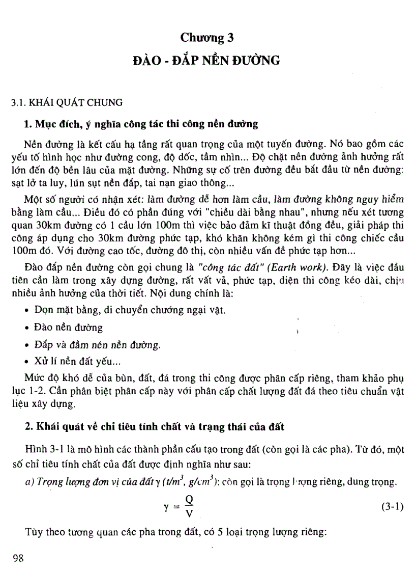 image for page Thi công đường ô tô Chương 3