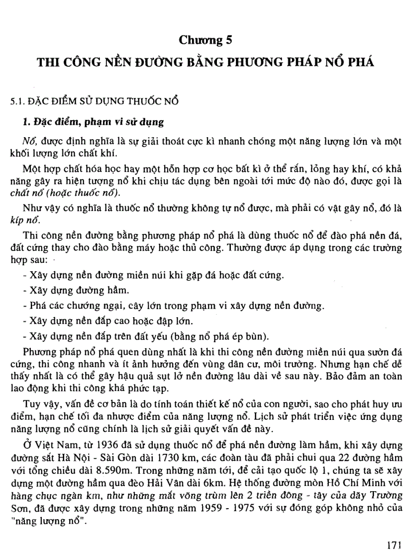 image for page Thi công đường ô tô Chương 5