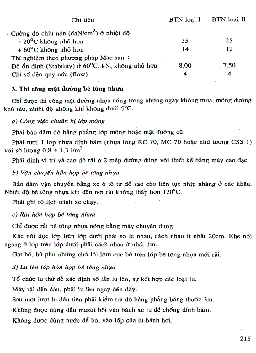 image for page Thi công đường ô tô Chương 6