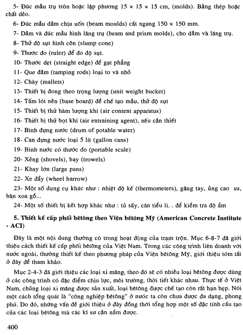 image for page Thi công đường ô tô Chương 9