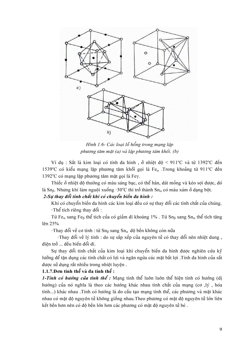 image for page Cấu tạo và tính chất của vật liệu phần 1