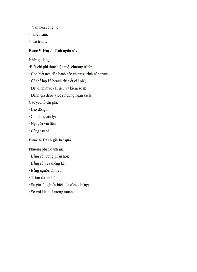 image for page Lập Kế Hoạch PR Trong 1 Ngày