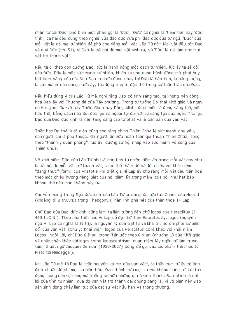 image for page Ðôi nét về Ðạo đức kinh của Lão Tử