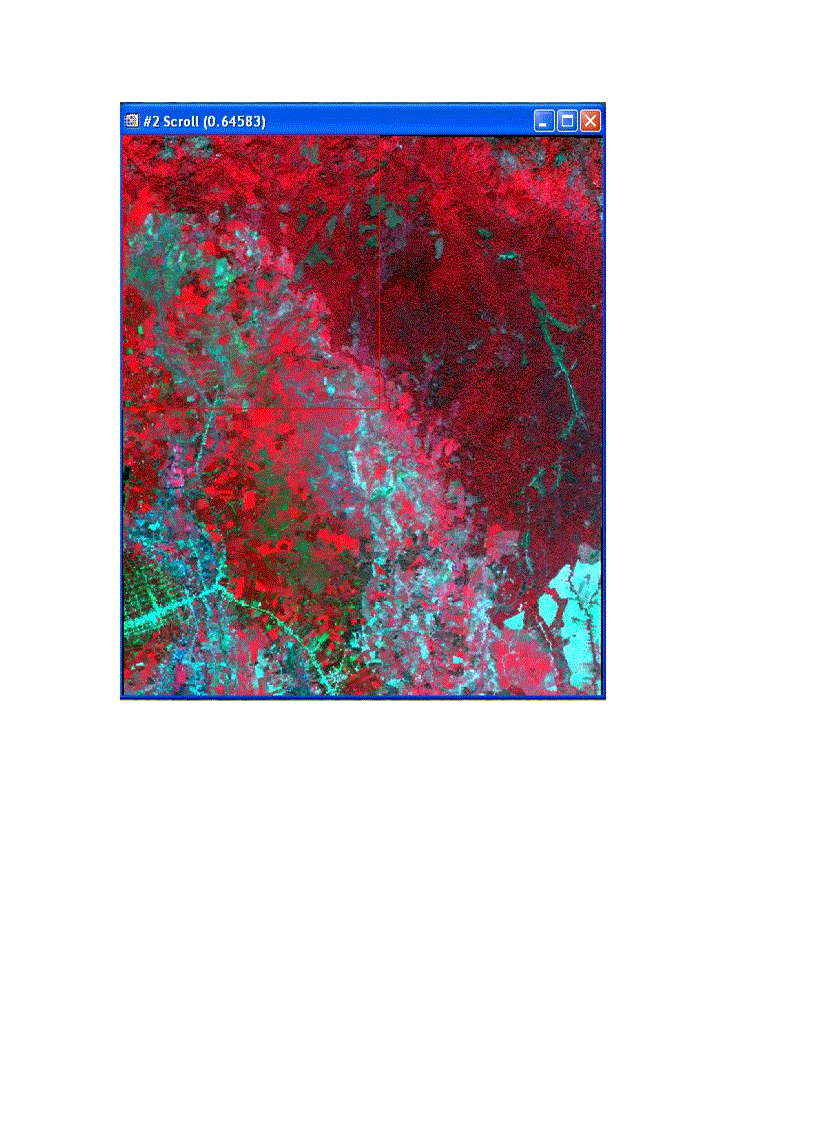 image for page Sử dụng phần mềm envi nắn chỉnh ảnh Spot5