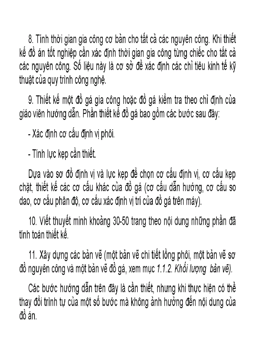 image for page Đồ án công nghệ chế tạo máy gia công cơ khí phần 2 part 1